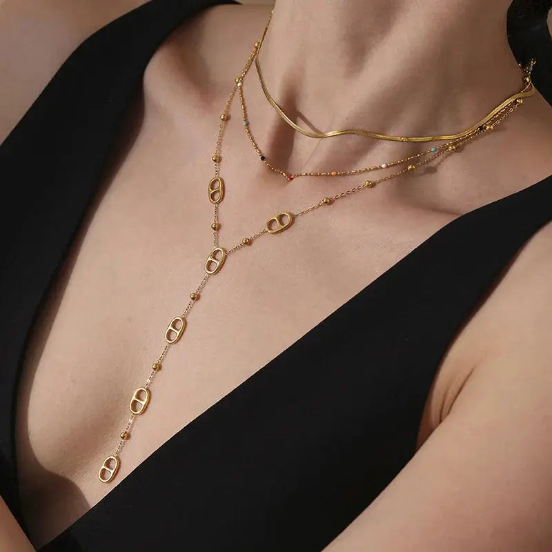Collier Minimaliste Élégant – Le Détail Qui Change Tout ✨ Celestia Bijoux